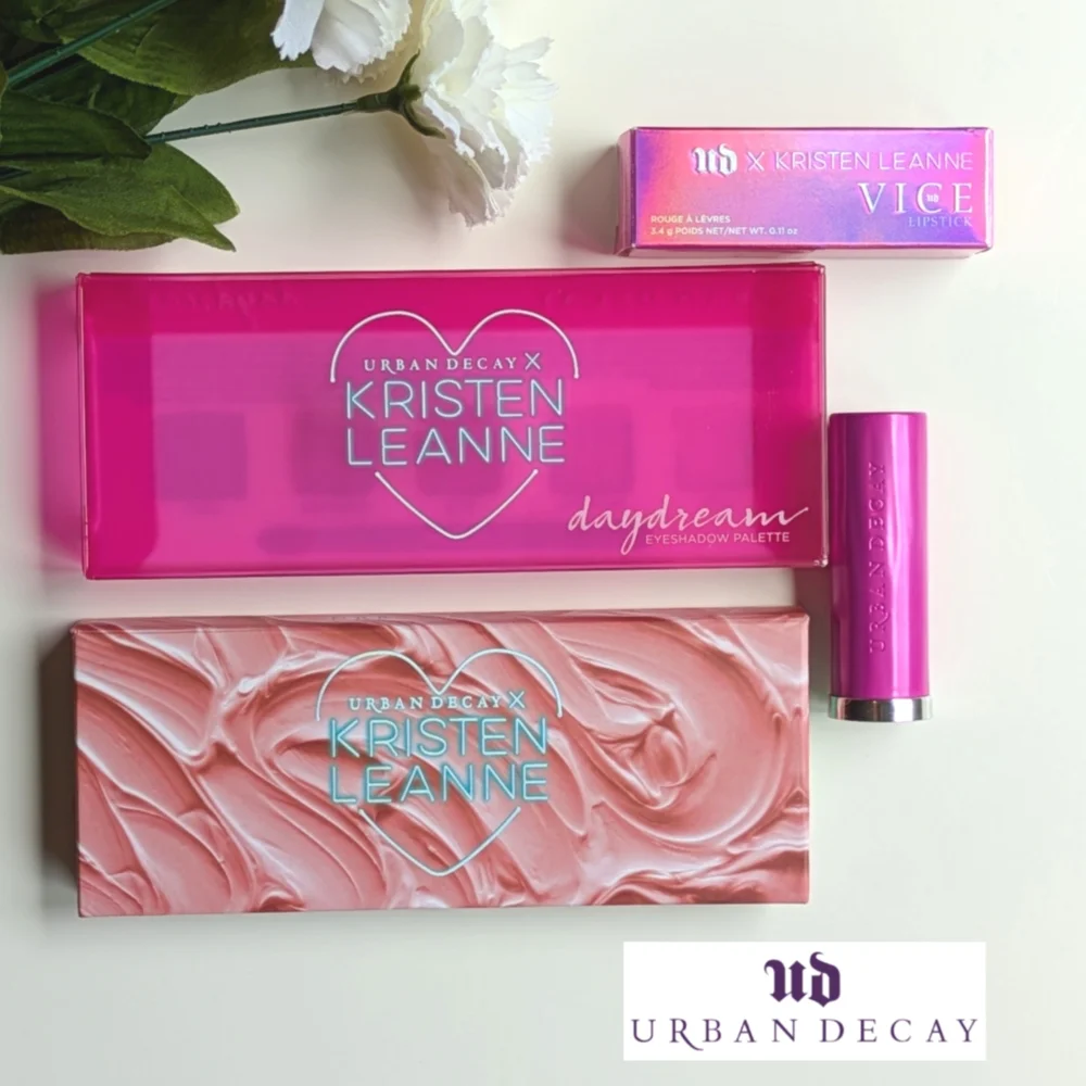 Bundle Urban Decay Kristen Leanne Daydream Palette + Bun Bun Matte Lipstick RARE